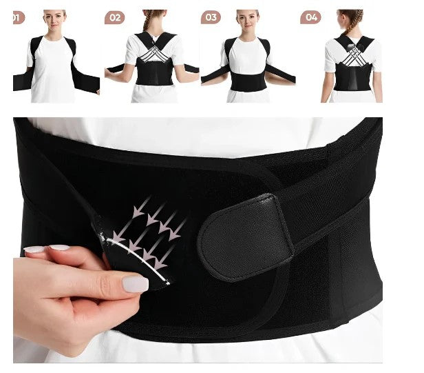 Corrector De Postura Espalda Hombres Y Mujeres Unisex